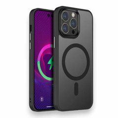 Чохол Avantis Frosted case with Magnetic Ring для iPhone 14 Pro Black
