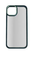 Чохол Avantis Shadow Metal Frame case для iPhone 12 Pro Max Dark green