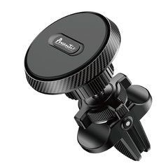 Автотримач Avantis AH-522 Round magnetic bracket with air outlet Black