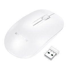 Бездротова оптична миша BOROFONE BG14 Planet 2.4G business wireless mouse біла
