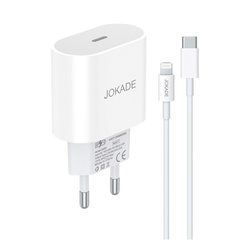 МЗП Jokade JB065 PD27W with Type-C to Lightning cable White