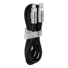 USB кабель Avantis AC-89cc Powerful Silicone cable Type-c to Type-c 240W Black