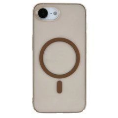 Чохол Avantis Crystal Case (PC) with Magnetic Ring для iPhone 16e Desert titanium