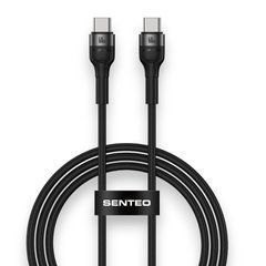 USB cable Senteo ST-01 Montes series 100W USB-C to USB-C 2m Black