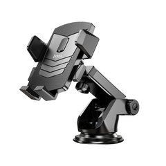 Автотримач Hoco CA83 David one-button center console car holder Чорний
