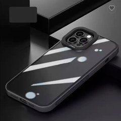 Чохол JQF evoclear (PC+TPU) case для iPhone 12/12 Pro Black