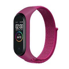 Ремінець для Xiaomi Mi Band 3/4 Nylon Loop Grape