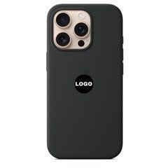 Silicone Case Full Protection для iPhone 16 Pro Black