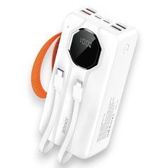 Power Bank Jokade JG034 22.5W+PD20W fully compatible with cable 30000 mAh White