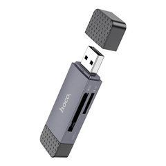 Картрідер HOCO HB45 Spirit 2-in-1 USB 2.0 card reader gray