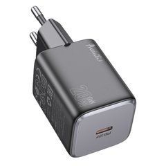 Мережевий зарядний пристрій Avantis A896 GaN single port PD20W Black