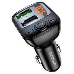 АЗП модулятор BOROFONE BC41 Eminency QC3.0 чорний
