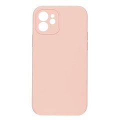 Avantis Full Silicone case для iPhone 12 Pro Max (camera protect) Pink sand