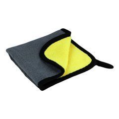 Мікрофібра 30*30cm без упаковки Yellow/grey