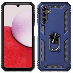 Hard Defence with ring для Samsung A14 4G/5G Dark blue