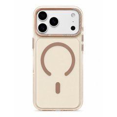 Чохол Avantis Crystal Halo Magnetic case для iPhone 17 Pro Desert gold