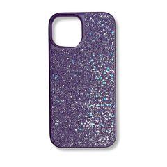 Shining TPU case для iPhone 13 Purple