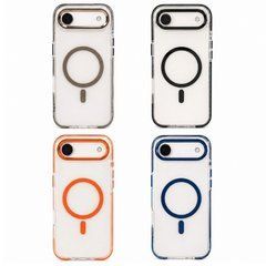 Чохол Avantis Clear Color Ring Magnetic case for iPhone 17 Air Orange