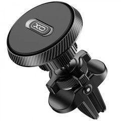 Автотримач XO C122 Round Magnetic Black