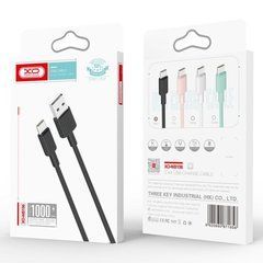 Кабель XO microUSB NB156 2.4A/1m White