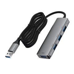 USB HUB Acefast J17 4in1 Grey