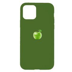 Silicone Case Full Protection для iPhone 14 Pro Max Army green