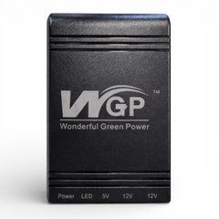 ДБЖ для мережевого обладнання WGP 103-51212 12V/9V/5V 10400 mAh/38,48WH Black