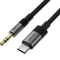 Аудіо кабель ACEFAST J11 Type-C to Jack 3.5 1m Black