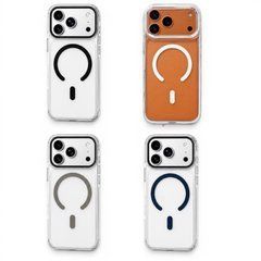 Чохол Avantis Clear Color Ring Magnetic case for iPhone 17 Pro Desert titanium