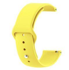 Ремінець Universal Original design 22mm (для Xiaomi, Huawei, Samsung) Yellow