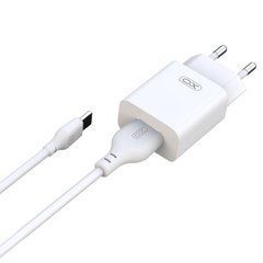 МЗП XO L99 2.4A/1USB + Type-C White