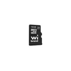 Карта пам'яті microSDHC (UHS-1) Wibrand 16Gb class 10