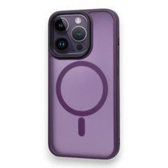 Чохол Avantis Frosted case with Magnetic Ring для iPhone 12/12 Pro Deep purple