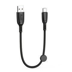 USB кабель Avantis AC-88m 0.25m 6A Silicone cable Micro Black