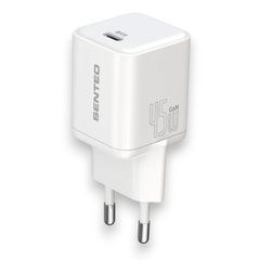 МЗП Senteo Z-18 USB-C 3A GaN PD 45W 1Port White