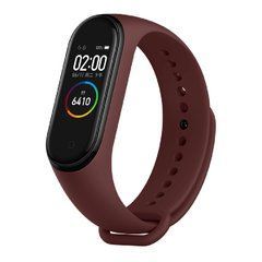 Ремінець для Xiaomi miband 3/4 Maroon