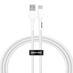 USB cable Senteo SL-03 Silica Gel 3A USB-A to Type-C 2m White