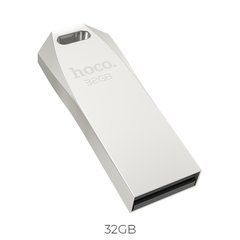 Флеш-накопичувач USB HOCO UD4 Intelligent high speed 32Gb silver