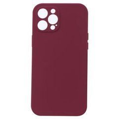 Avantis Full Silicone case для iPhone 13 Pro Max Maroon