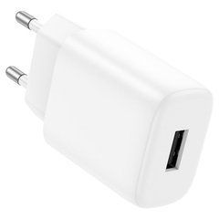 МЗП HOCO C134A Solid single port charger White