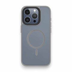 Чохол Avantis Frosted case with Magnetic Ring для iPhone 13 Gray