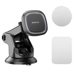 Автотримач BOROFONE BH97 NT Ice magnetic car holder(center console) чорний