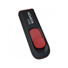 Флеш-накопичувач ADATA USB 2.0 C008 16Gb Black/Red