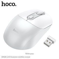 Комп ютерна Миша HOCO GM28 2.4G business wireless mouse Біла