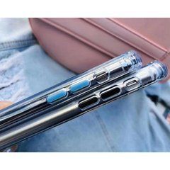 Чохол Avantis Clear Case with Color button для iPhone 11 Pro Max Blue