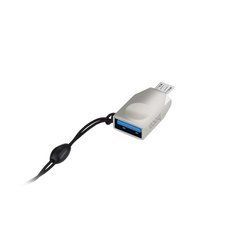 Перехідник-OTG HOCO UA10 Micro-USB Adapter Silver-Nickel