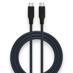 USB cable Senteo SL-04 Embossed Silicone USB-C to USB-C 60W 1m Black