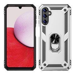Hard Defence with ring для Samsung A04E/042 Silver