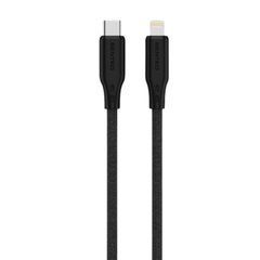 USB cable Senteo SL-05 Foamed Silicone 30W USB-C to Lightning 1m Black