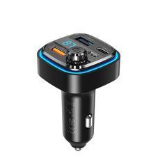 FM трансмітер XO BCC-08 QC 18W/2 USB + PD 18W Black